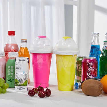 Large Capacity Slushy Maker Cup for Smoothies - InspiredGrabs.com
